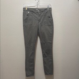 Olive Green Skinny Pants